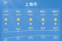 上海未来十五天天气预报（上海未来十五天天气预报查询表）